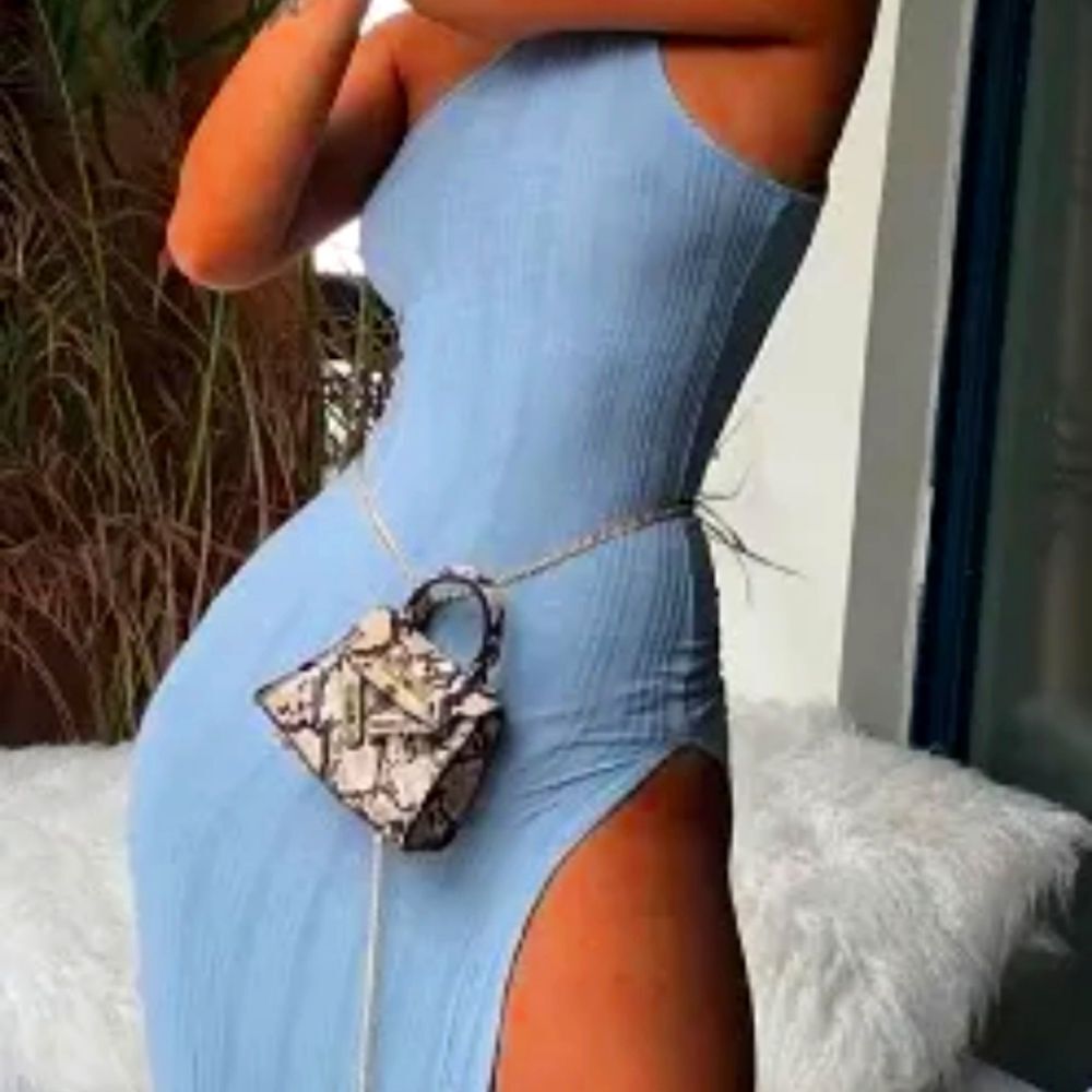 Chic Me Sexy One Shoulder High Slit Dress‎